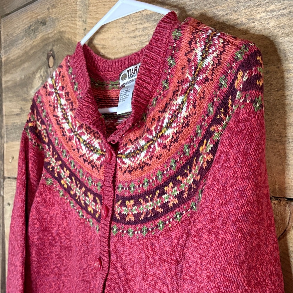 Tiara Patterned Cardigan - Picture 3 of 7